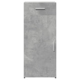 Sideboard Concrete Grey 40x42.5x93 cm Engineered Wood 846281