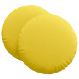 Seat Cushions 2 pcs Light Yellow 80 x 29 cm Fabric 42014240