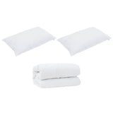 Duvet with Pillows with Pillow 3 pcs White Microfiber 3378046