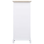 Side Cabinet 38x28x86 cm Paulownia Wood 284075