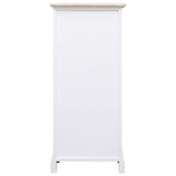 Side Cabinet 38x28x86 cm Paulownia Wood 284075