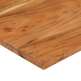 Desk Top 120x60x2.5 cm Rectangular Solid Wood Acacia 370173