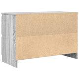TV Cabinet Grey Sonoma 80x35x54 cm Engineered Wood 861792