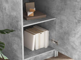 Desk 2 pcs Concrete Grey 3337284