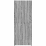 File Cabinet Grey Sonoma 60x32x153 cm Engineered Wood 3276649