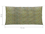 Camouflage Net with Storage Bag 4x5 m Green 135892