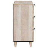 Bedside Cabinet Beige 50 x 33 x 62 cm Solid Acacia wood 4018125