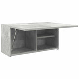 Bathroom Wall Cabinet Concrete Grey 60x25x30 cm Engineered Wood 860061