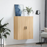 Wall Mounted Cabinet Sonoma Oak 69.5x34x90 cm 828439