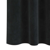 Blackout Curtains 2 pcs Black 140 x 225 cm Velvet 4107170