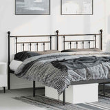 Metal Replace Headboard Black 180 cm 353573