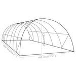 ZNTS Greenhouse 24 m² 6x4x2 m 48161