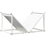 Firewood Rack White 70x43x34.5 cm Cold-rolled steel 864174