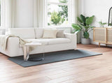 Faux Rabbit Fur Rug Olite Anthracite 100 x 200 cm Polyester 42021767