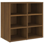 ZNTS Shoe Cabinets 2 pcs Brown Oak 52.5x30x50 cm 820513