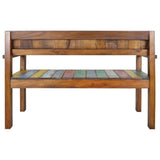 Bench 115 cm Solid Reclaimed Wood 326182