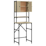 Washing Machine Cabinet Sonoma Oak 68x48.5x194 cm 838974