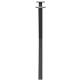 Dining Table Legs X-Shaped 2 pcs Anthracite 80x cm Steel 4012922