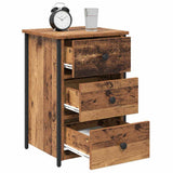 Bedside Cabinet Brown 40 x 36 x 60 cm Solid Reclaim Wood 871257