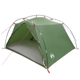 Tunnel Tent Green 4-Person 185T Polyester with PU Coating 42018565