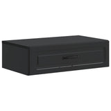 Wall-Mounted Side Table Black 59 x 34.5 x 17 cm Engineered Wood 899336