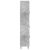 Cabinet Set 2 pcs Concrete Grey 66 x 34.5 x 89.5 cm 3416667