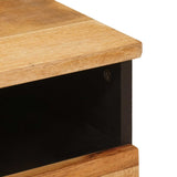 Coffee Table with Drawer Brown 80 x 54 x 40 cm Solid Mango Wood 4018309