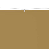 Vertical Awning Beige 60x1200 cm Oxford Fabric 148254