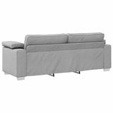 Sofa Cloud Grey 219 x 77 x 82 cm Fabric 4105245