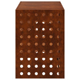 Air Conditioner Cover Rusty 100 x 50 x 70 cm Weathering Steel 8014135