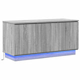 TV Cabinet Grey Sonoma 100 x 38 x 49 cm Engineered Wood 869671