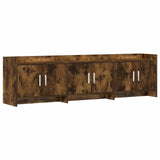 TV Cabinet 168 x 33 x 47 cm Smoked Oak Engineered Wood 8011207