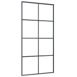 Sliding Door with Hardware Set 102.5x205 cm ESG Glass&Aluminium 3152143