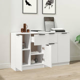 Sideboards 2 pcs White 60x30x70 cm Engineered Wood 3115812