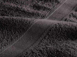 Premium Towels "SOLUND" 2 pcs Anthracite 100x200 cm 600 gsm 137172