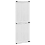 Barn Door Corona White 80 x 210 cm Solid Pine Wood 42021202