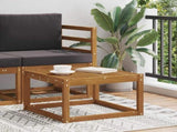 Outdoor Table Solid Acacia Wood Natural 59 x 59 x 37 cm 900447