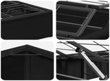 Electric Adjustable Bed Frame Black 200 x 70 x 33.5 cm Steel 42037256
