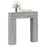 Fireplace Surround Grey Sonoma 102 x 18 x 100.5 cm 8006603