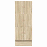 Storage Bed Frame with Drawer Sonoma Oak 236.5 x 90 x 31.5 cm 3335607