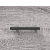 Highboard Grey Sonoma 69.5x34x180 cm Engineered Wood 3198687