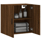 Wall Cabinet Brown Oak 60x31x60 cm Engineered Wood 829987