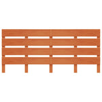 ZNTS Headboard Wax Brown 180 cm Solid Wood Pine 844448