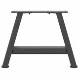 Coffee Table Legs A-Shaped 2 pcs Anthracite 50x cm Steel 4012818
