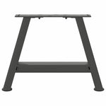 ZNTS Coffee Table Legs A-Shaped 2 pcs Anthracite 40x cm Steel 4012814