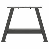 ZNTS Coffee Table Legs A-Shaped 2 pcs Anthracite 40x cm Steel 4012814