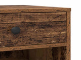Printer Stand Plain Old Wood 60 x 40 x 68.5 cm Engineered Wood 8004429