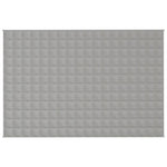 Weighted Blanket Grey 122x183 cm 9 kg Fabric 3154776