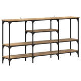 Console Table Artisan oak 160 x 29 x 80 cm Engineered wood 883557