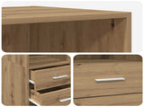 Bookcase Artisan oak 30 x 42.4 x 185.2 cm 3446619
